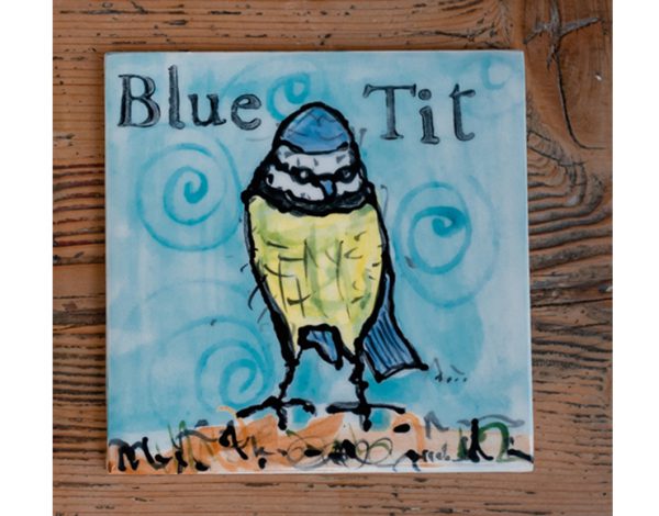 Blue Title Tile