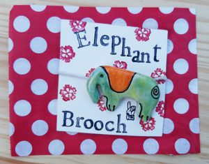Elephant Brooch 2