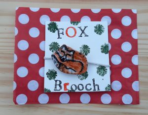 Fox Brooch 2