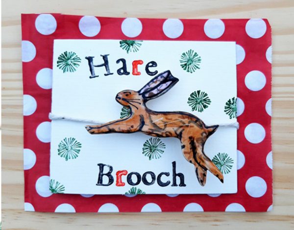 Hare Brooch 3