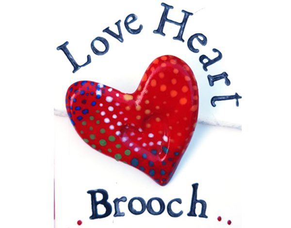 Heart Brooch