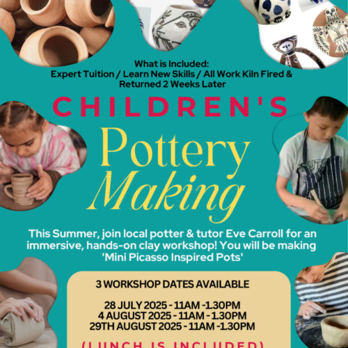 ‘Children’s Pottery Making Workshops’ This Summer @ PENRALLT GARDEN CENTRE, MOYLEGROVE, CARDIGAN, SA43 3BX!